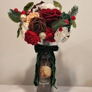 Christmas Bottle Bouquet