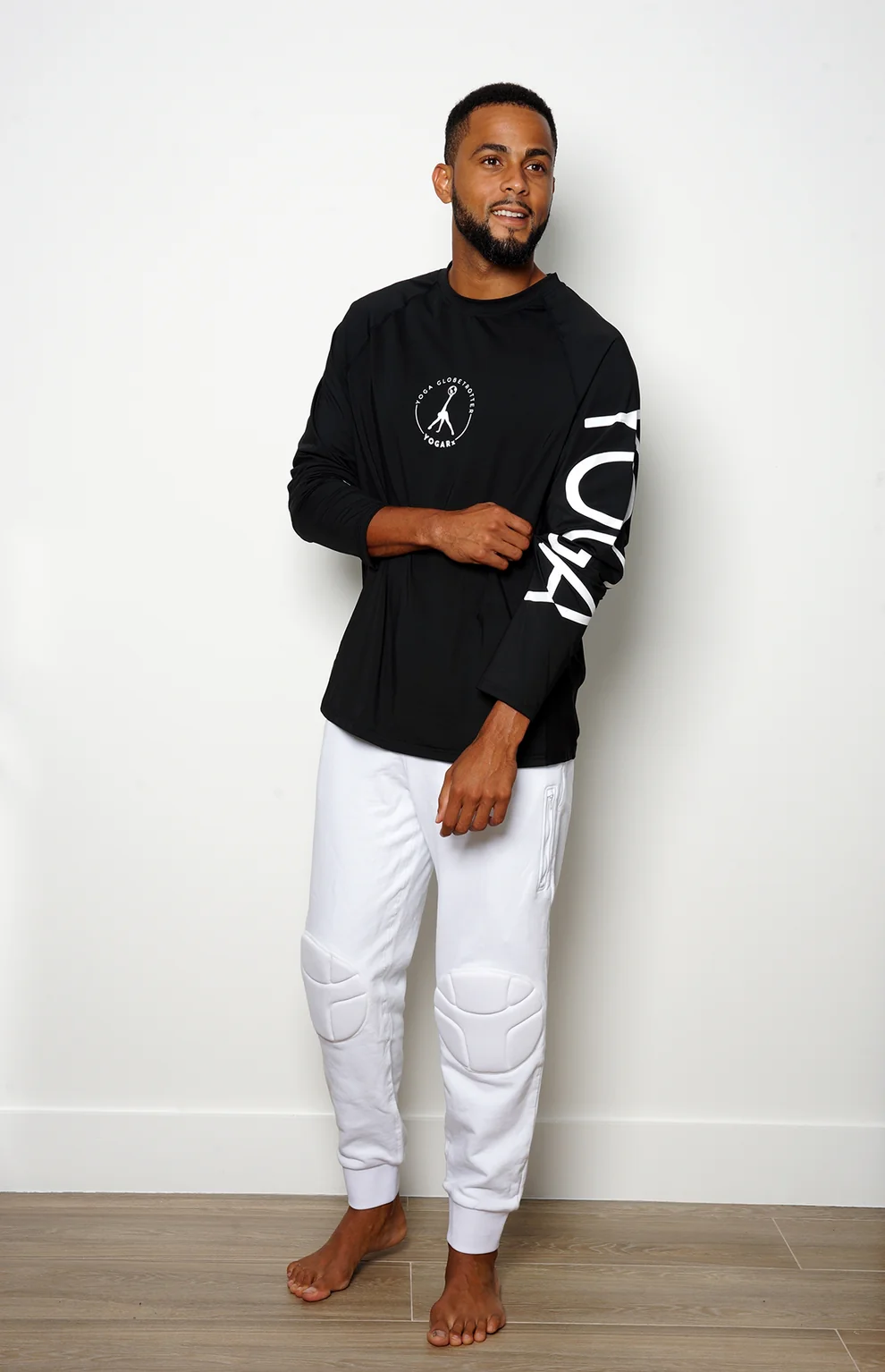 Yoga Globetrotter signature long sleeve tee black - Image 8